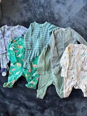 Bundle: 6 Newborn sleepers